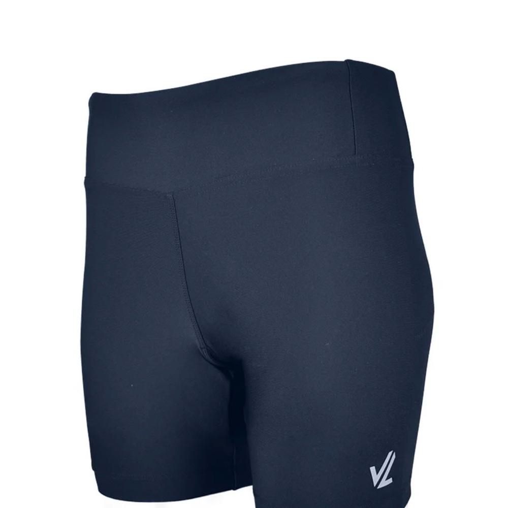 JL Racing Women's Navy Drywick Active Shorts (M)